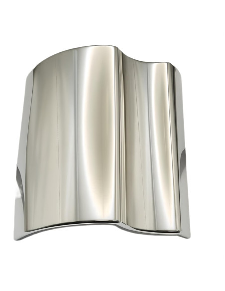 vinyle covering chrome argent