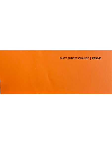 Orange Mat-K89441 Sunset Orange Matt