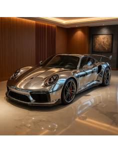 vinyle covering chrome argent 2