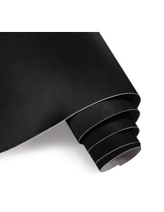 film adhésif aluminium brossé noir