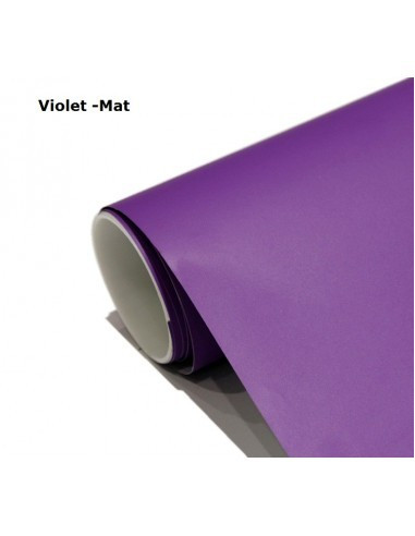 vinyle adhesif mat violet