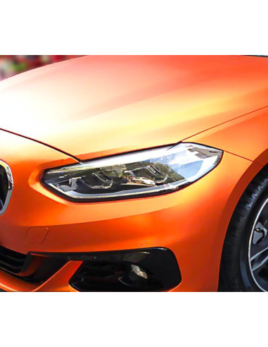 film covering mat chrome orange