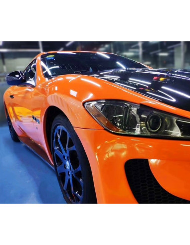 film covering orange brillant- premium 