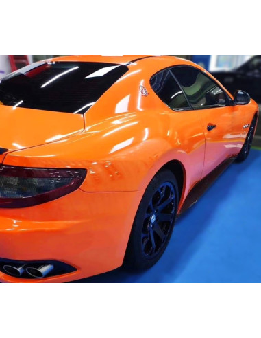 film covering orange brillant- premium 