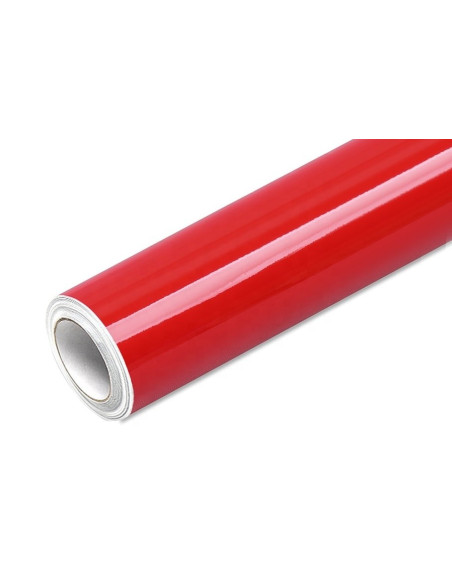 vinyle covering rouge brillant - premium 