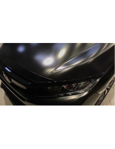 covering satin metallic noir  2