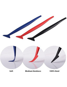 kit 3 mini raclettes covering pour zone difficile 