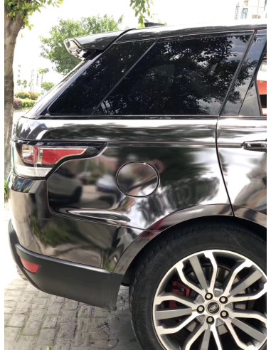 adhesif covering Noir Chrome